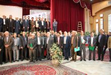 گزارش تصویری از اهداء جوایز  در همایش تجلیل از پرفسور علی اکبر جلالی چهره ماندگار شهرستان شاهرود 